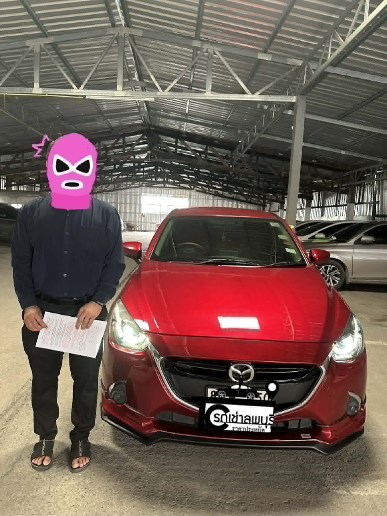 ลูกค้ารับรถจาก TC รถเช่าลพบุรี
