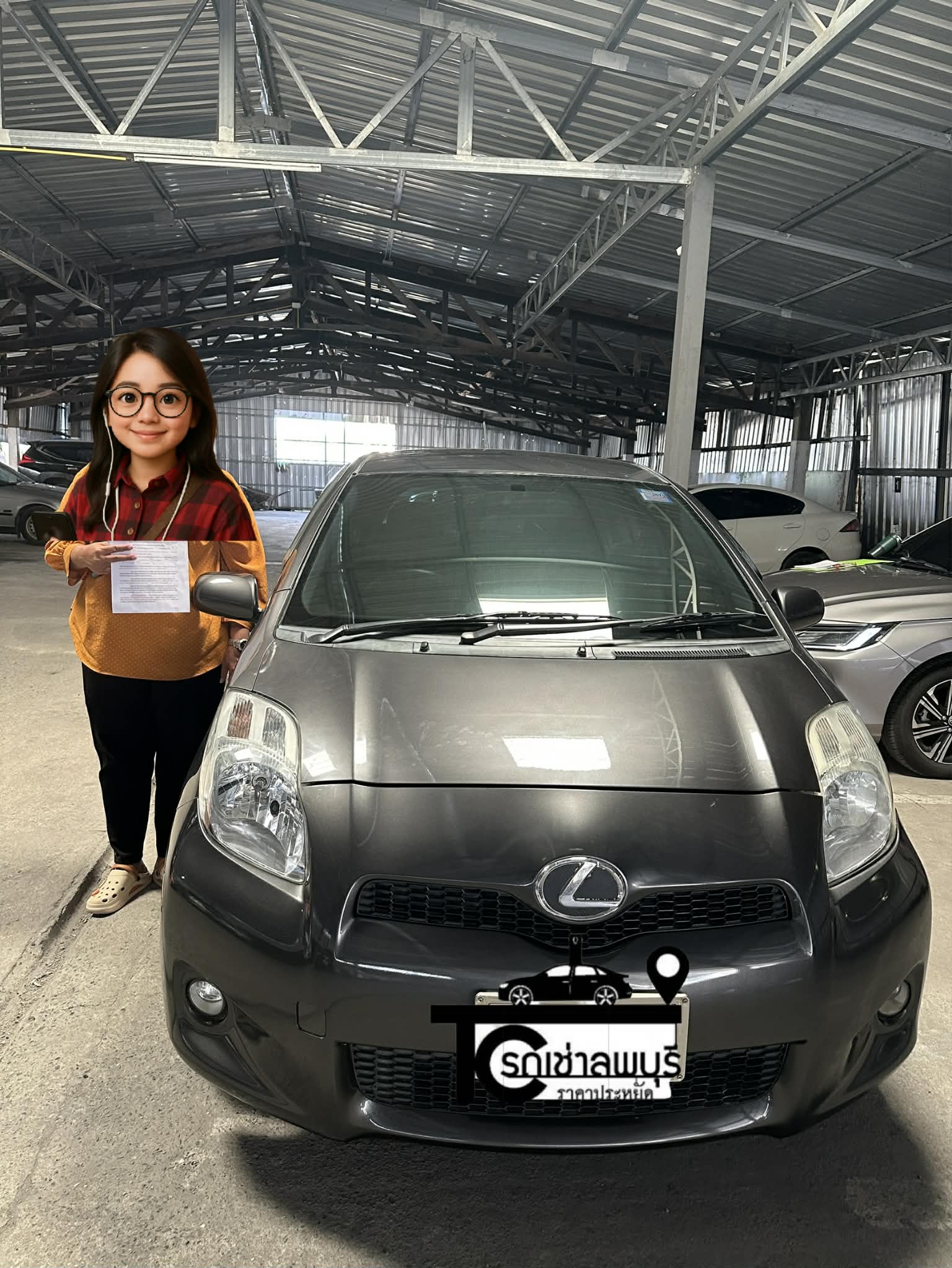 ลูกค้ารับรถจาก TC รถเช่าลพบุรี